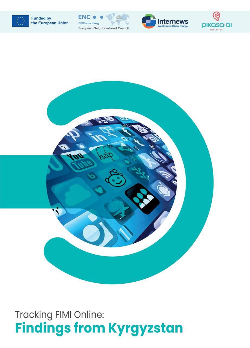 📣The executive summary of our pilot research on Foreign Information Manipulation and Interference (FIMI) in #Kyrgyzstan is now out! Here are some key findings 🧵