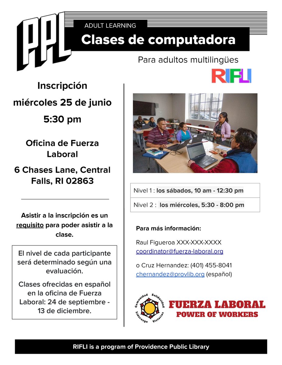 Fuerza_Laboral's tweet image. Suscríbete antes del próximo miércoles 25! es completamente GRATIS
.
Subscribe by Wednesday! it is free!