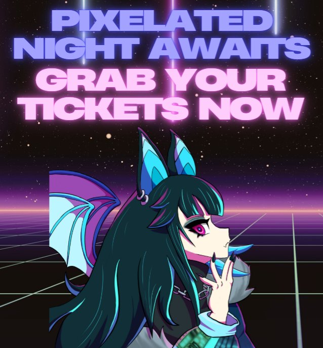 TONIGHT IS THE NIGHT
FOR PIXELATED NIGHTS🥳🍻
Don't worry if you haven't gotten your tickets yet. You can still snag some at the door or at the link below! 👀

We will be featuring free food, bar access, live performances, and more! We hope to see you there! 🔗 to tickets ⤵️