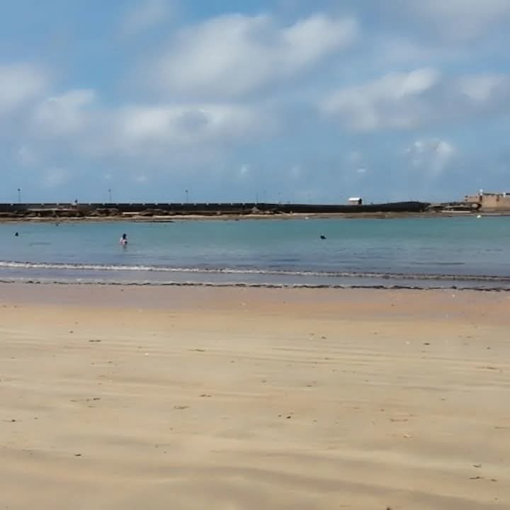 Marea baja
aquí la mar cómplice
de la vida.

#caleta
