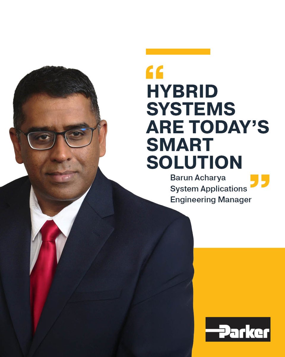 Barun Acharya explains why hybrid off-road machines lead the way in efficiency and cost today. Read his article to learn more. prker.co/45xi0KE

#Hydraulics #Electrification #OffRoadMachinery