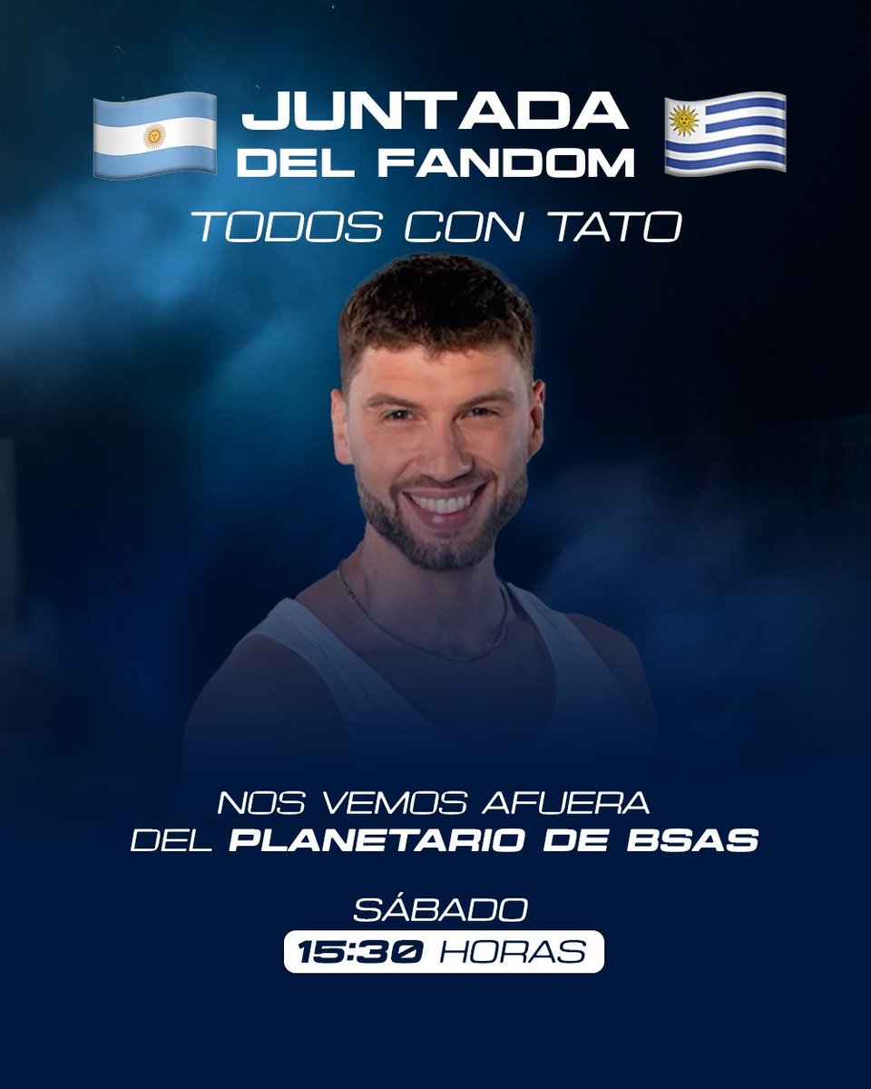 Gente de TATO!
Vamos a ordenar la casa, hoy tenemos 3 prioridades:

1-Seguir difundiendo el IG de Tato, está a 19 k de llegar a los 500k. Link: instagram.com/tatoalgorta?ig…

2- VOTAR MUCHÍSIMO de forma individual y no confiarnos en las unificaciones, ellos están a FULL, pero solo eso