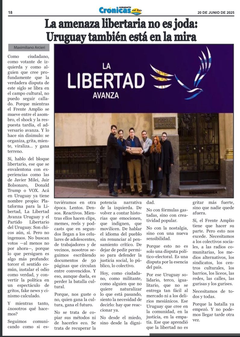 Muy buen editorial <a href="/_Maxi_Arcieri/">Maximiliano Arcieri</a>