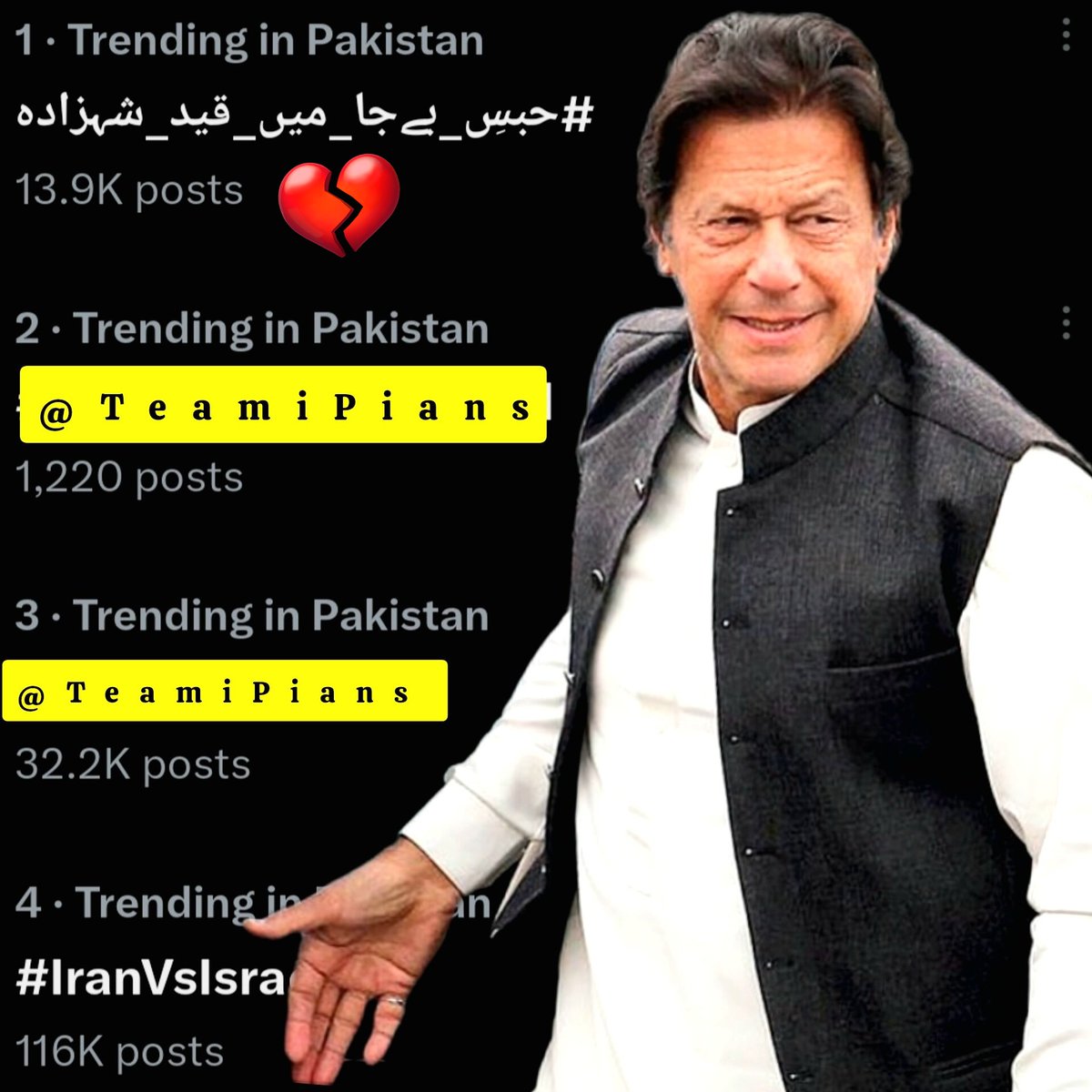 ٹاپ ٹرینڈ، سب جوائن کریں آواز اٹھائیں 💔#حبسِ_بےجا_میں_قید_شہزادہ