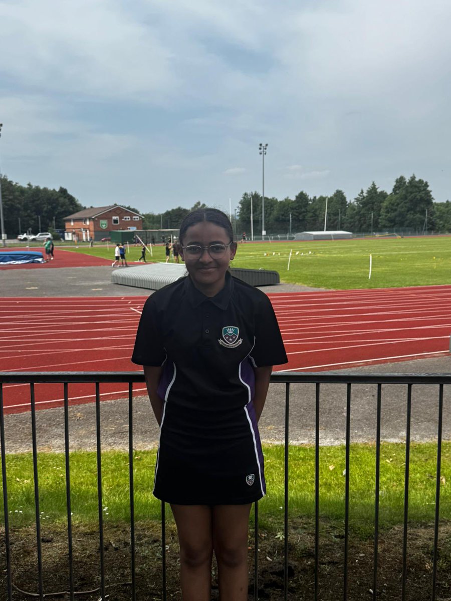 Another brilliant day at the Y7 &amp; Y8 Athletics Town Champs! A great performance from the squad and another set of fantastic results:

Scarlett S-R (Y8) - 1st 1500m🥇 
Aasia A (Y8) - 2nd Shot Put🥈&amp; 3rd Discus🥉
Isa A (Y8) - 2nd 300m🥈 
Olivia C (Y7) - 2nd Javelin🥈