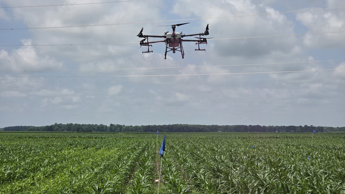North Central Weed Science Society (@ncweedscience) on Twitter photo Maria Souza is from Brazil and is a PhD student under <a href="/PUweeds/">Tommy Butts</a>. Her research focuses on weed control from spray drones by assessing how application parameters & platforms influence spray deposition, efficacy, & absorption of low volume-high concentration sprays. #PUweeds Maria Souza is from Brazil and is a PhD student under <a href="/PUweeds/">Tommy Butts</a>. Her research focuses on weed control from spray drones by assessing how application parameters & platforms influence spray deposition, efficacy, & absorption of low volume-high concentration sprays. #PUweeds