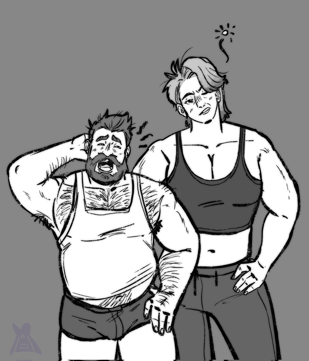 Lavender_Draw's tweet image. You woke up Abel and Dasha too early, even for them.😴
(I love this game so much and you guys cannot even begin to comprehend how hard i ship these two, they make my brain go crazy go stupid)