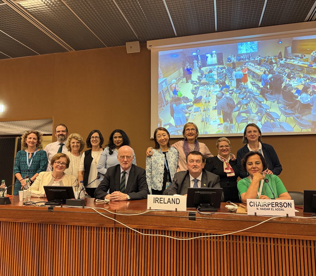 UN CEDAW (@cedawun) on Twitter photo Just concluded CEDAW constructive dialogue with <a href="/IrelandUNGeneva/">Ireland at UN in Geneva</a> <a href="/IrishMissionUN/">Ireland at UN</a> led by country rapporteur <a href="/pia_jelena/">Jelena PIA-COMELLA</a> Just concluded CEDAW constructive dialogue with <a href="/IrelandUNGeneva/">Ireland at UN in Geneva</a> <a href="/IrishMissionUN/">Ireland at UN</a> led by country rapporteur <a href="/pia_jelena/">Jelena PIA-COMELLA</a>