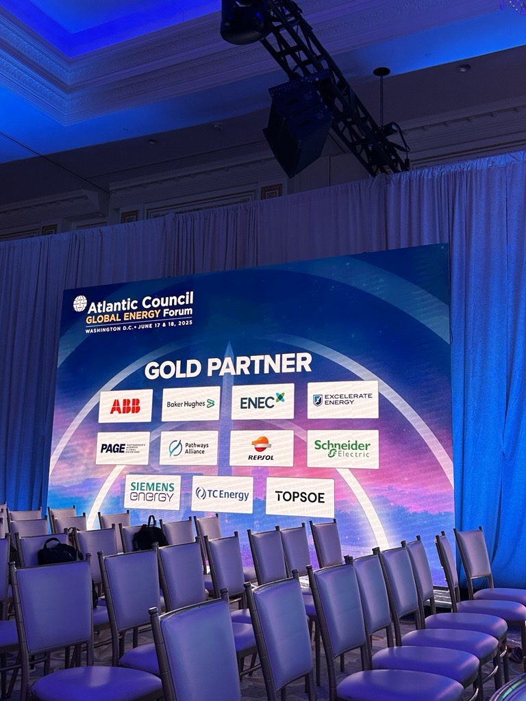 PAGE_Coalition's tweet photo. Thank you to the @ACGlobalEnergy for hosting PAGE and energy leaders from around the world for two days of insightful discussions on the future of the global energy landscape. https://t.co/yHlepiG2ww