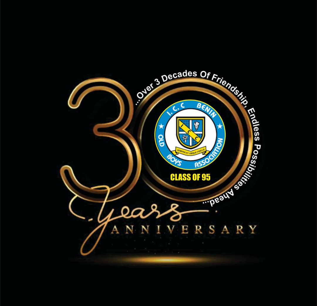 30 years on. Old Boy of the Prestigious Immaculate Conception College, (ICC) Benin.