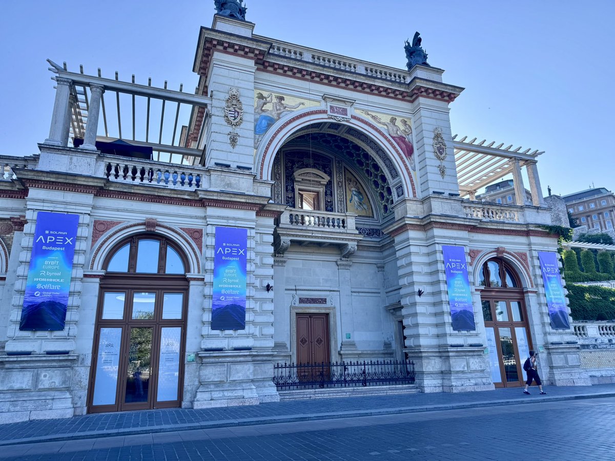We look forward to welcoming you tomorrow to <a href="/solana/">Solana</a> APEX 🇭🇺Budapest! 

Doors open at 10 AM too late to register 👉 lu.ma/apex-budapest