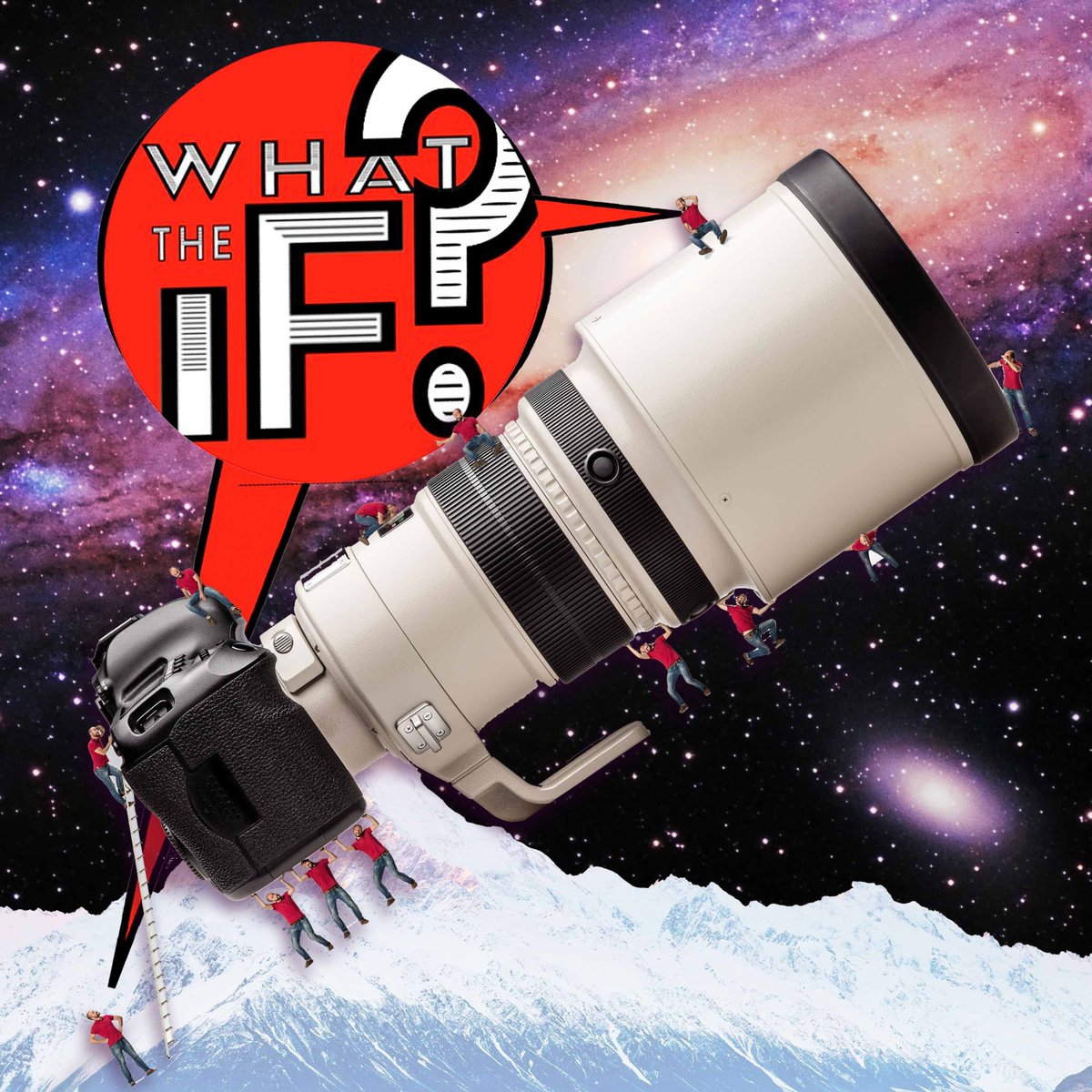 The pale blue dot shows Earth as one pixel from the edge of the solar system and nobody is coming to help us. Listen now at WhatTheIF.com