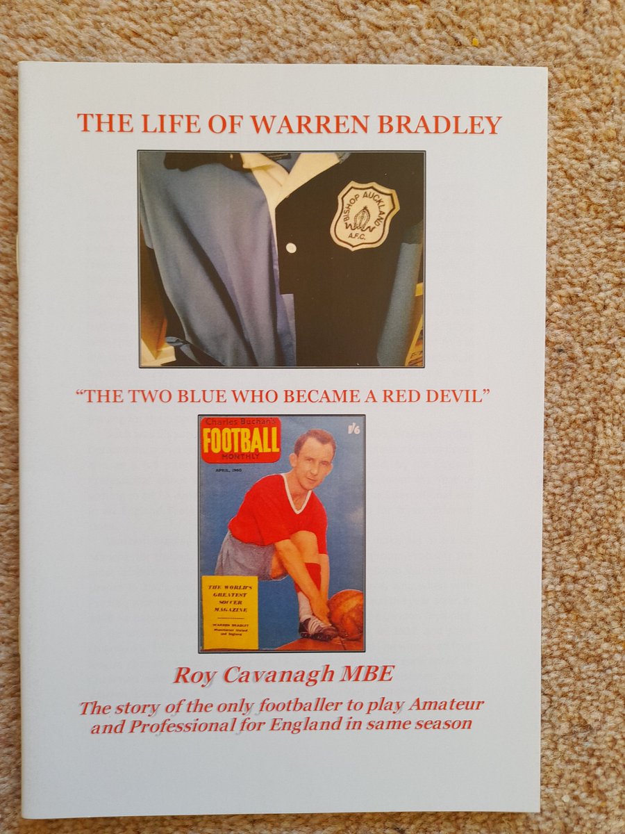 The full story of a very interesting life and career. Copies still available <a href="/bishopafc/">Bishop Auckland FC</a>