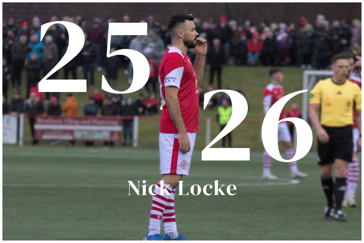 The Captain signs on. Extending his second spell at the Brox into a third season is Nick Locke! Here's to another campaign Nick!