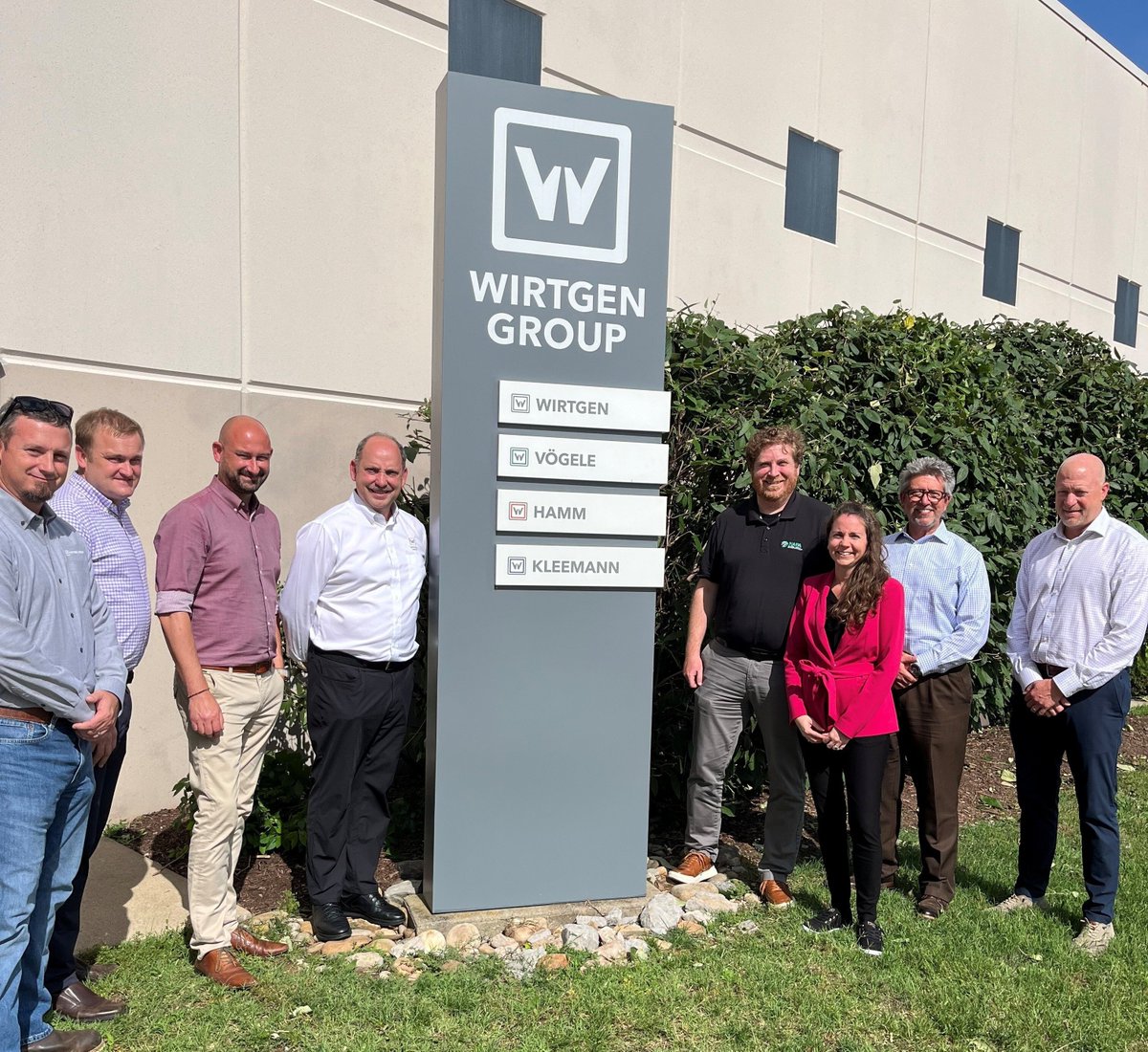 Earlier this week, Wirtgen Group America welcomed several NAPA Staff to their HQ in Tennessee. We love meeting and discussing the future of asphalt pavement with our Members - thanks for having us! #NAPAontheRoad