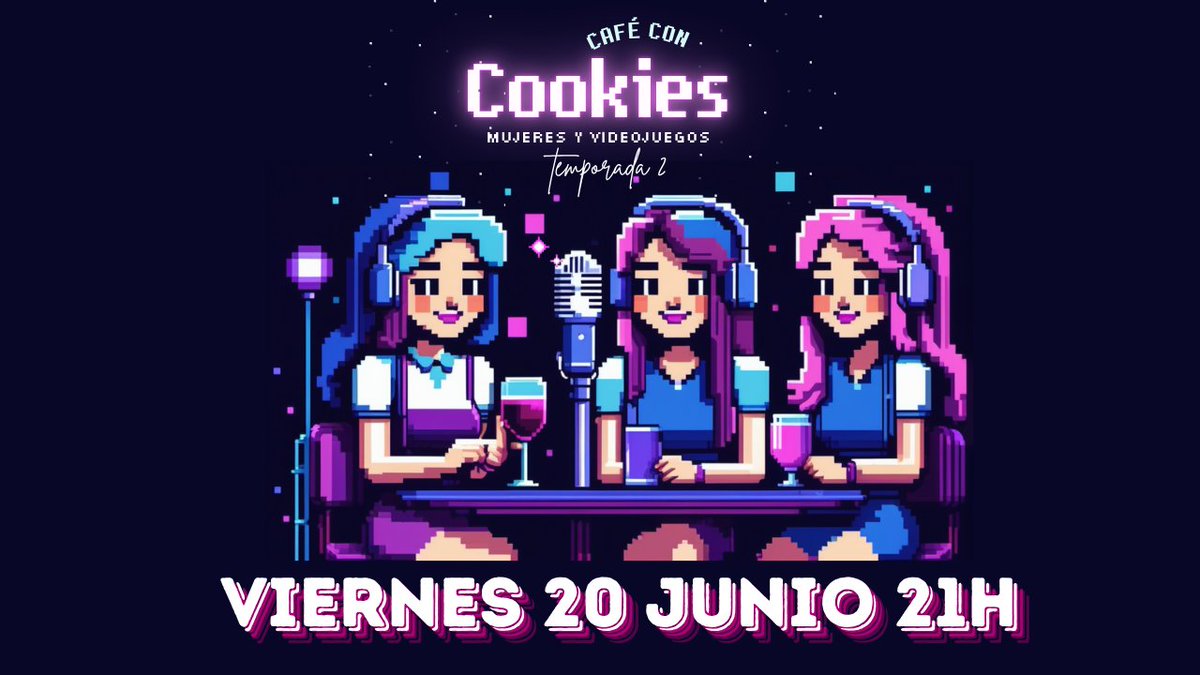 Cozy__Eviix🌷👾🎀🏡😻 (@la_eviix) on Twitter photo HOY 21h NUEVO Cafetito con Cookies! ☕hablamos de las mujeres coleccionistas, Nintendo Switch 2 y los eventos gamers y Retro de estos meses ¡No te lo pierdas! 📷twitch.tv/cozy__eviix youtube.com/watch?v=gBEmeb…
🎙️<a href="/Lokimara_/">IVL</a> <a href="/Nnaranjita_82/">Finy. Retronami</a> <a href="/MaiteEsMityca/">Maite Mityca</a> +1🙋♀️ HOY 21h NUEVO Cafetito con Cookies! ☕hablamos de las mujeres coleccionistas, Nintendo Switch 2 y los eventos gamers y Retro de estos meses ¡No te lo pierdas! 📷twitch.tv/cozy__eviix youtube.com/watch?v=gBEmeb…
🎙️<a href="/Lokimara_/">IVL</a> <a href="/Nnaranjita_82/">Finy. Retronami</a> <a href="/MaiteEsMityca/">Maite Mityca</a> +1🙋♀️