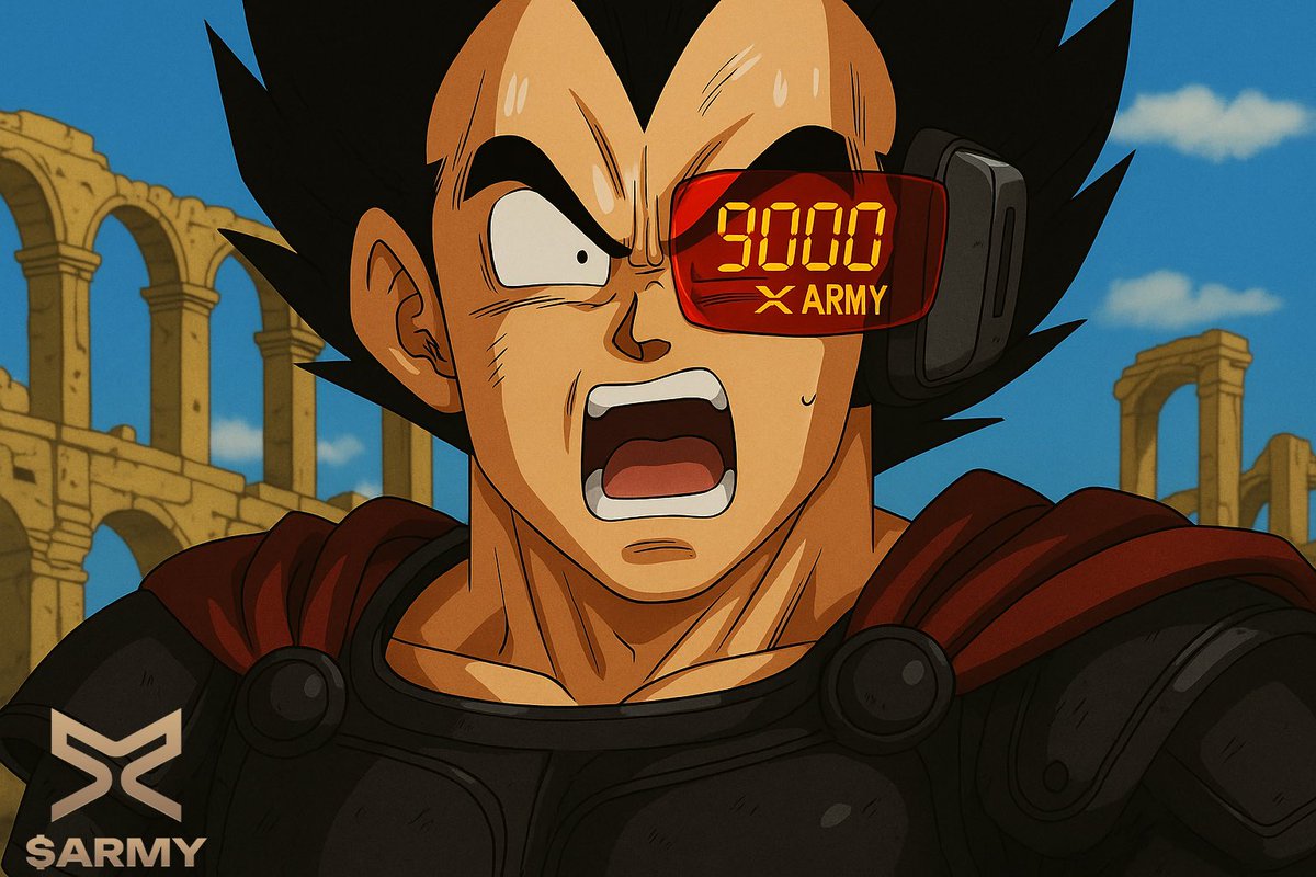 ARMY_XRP589's tweet image. “Is confidence in $XRP fading fast?”
THIS ISN’T EVEN OUR FINAL FORM ⚔️
$ARMY
