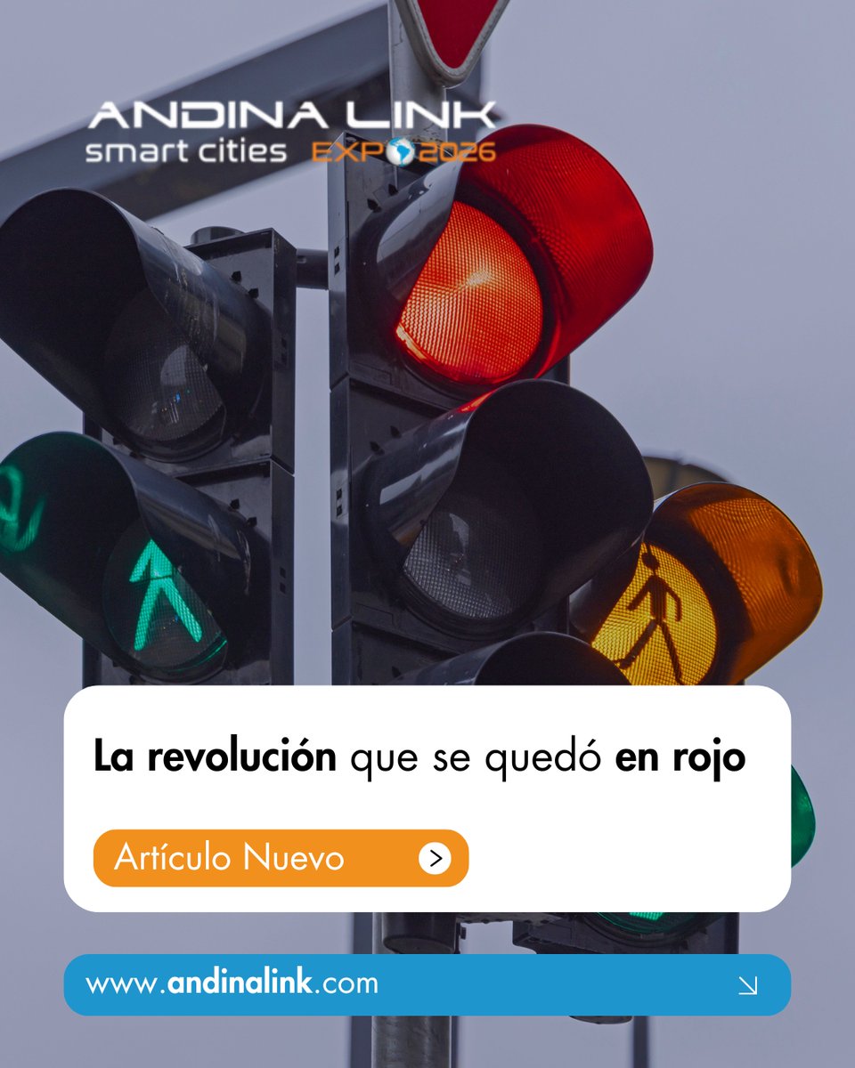🚦 ¿Qué detiene el avance de nuestras ciudades?
En un mundo que clama por transformación, muchas iniciativas se quedan en promesas.
🌆 La revolución urbana y tecnológica está en marcha, pero algo la detuvo.

👉 Lee el artículo completo en andinalinksmartcities.com/la-revolucion-…