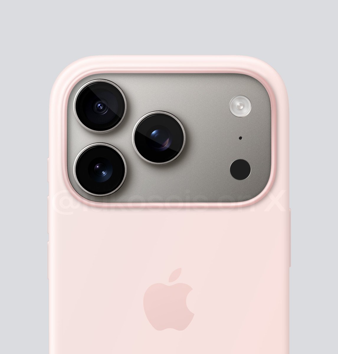 lukosois's tweet image. iPhone 17 Pro concept.

Showing potential colours... including that beautiful wine red colour.

#iphone17pro