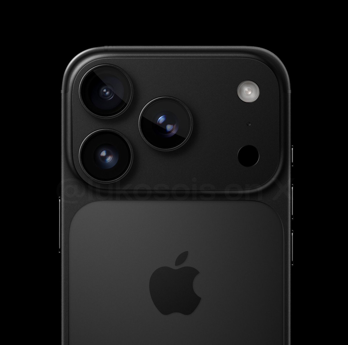 lukosois's tweet image. iPhone 17 Pro concept.

Showing potential colours... including that beautiful wine red colour.

#iphone17pro