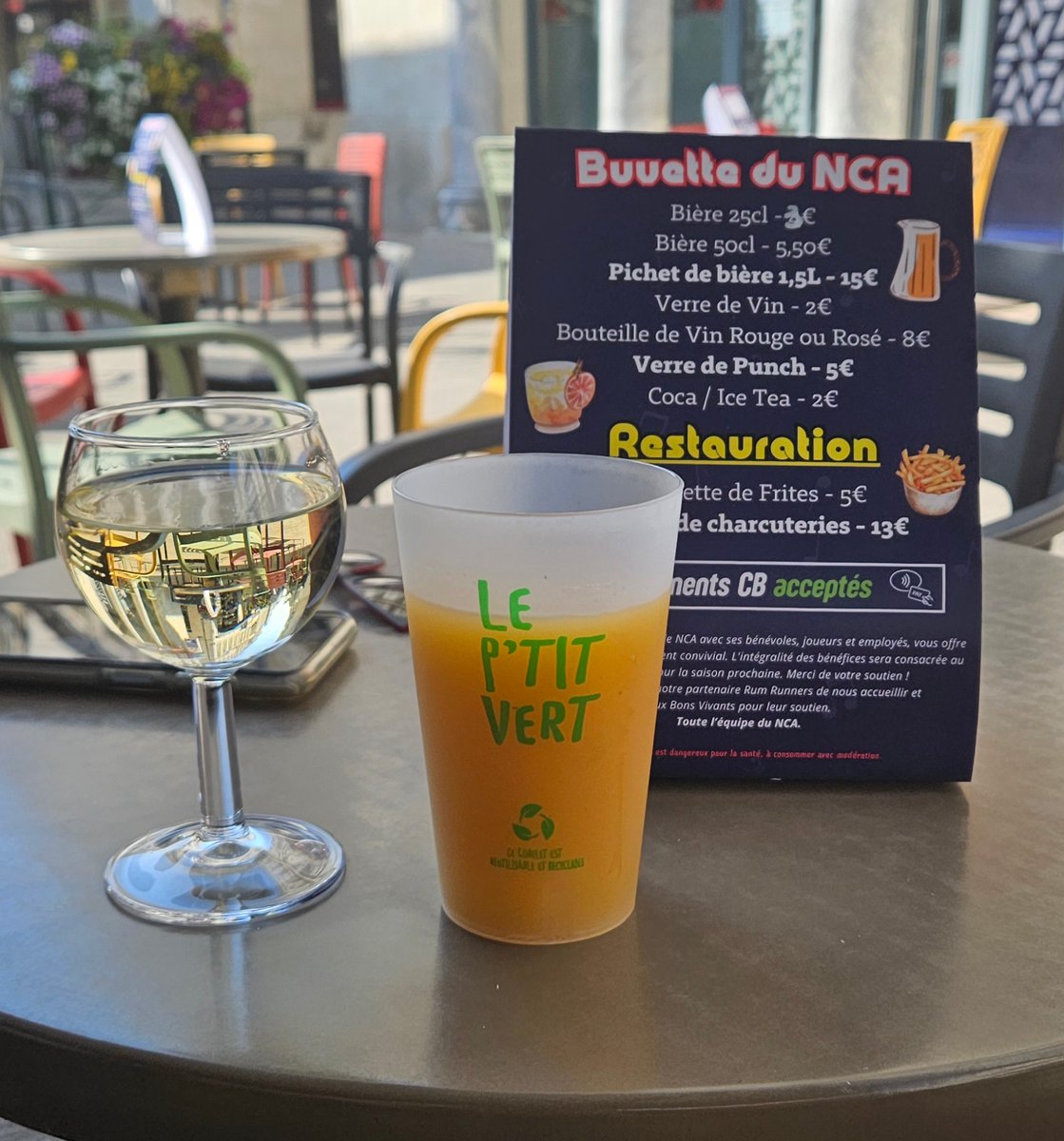 Doing our best to help the local Natique club and at those temperatures they will get a lot of help 😀 🍻🍹🍷🍸🌞☀️