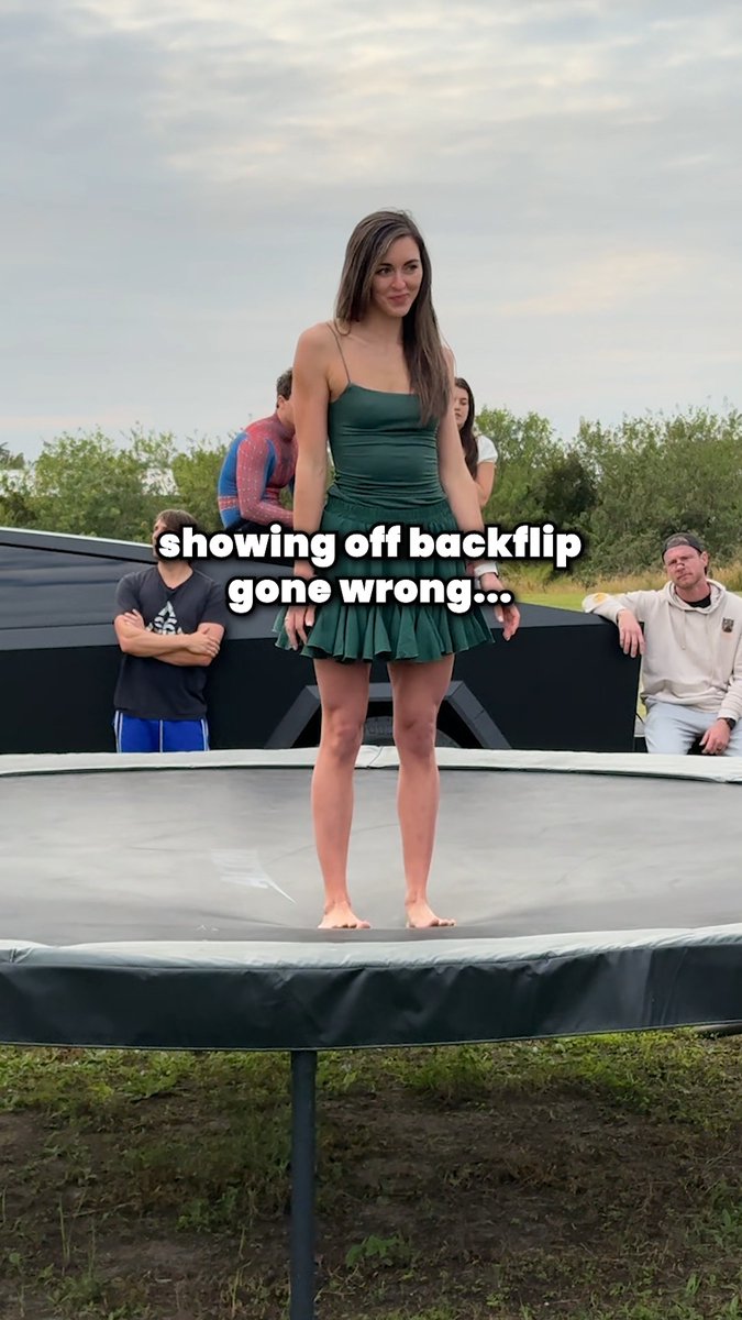 I shouldn't have worn a dress