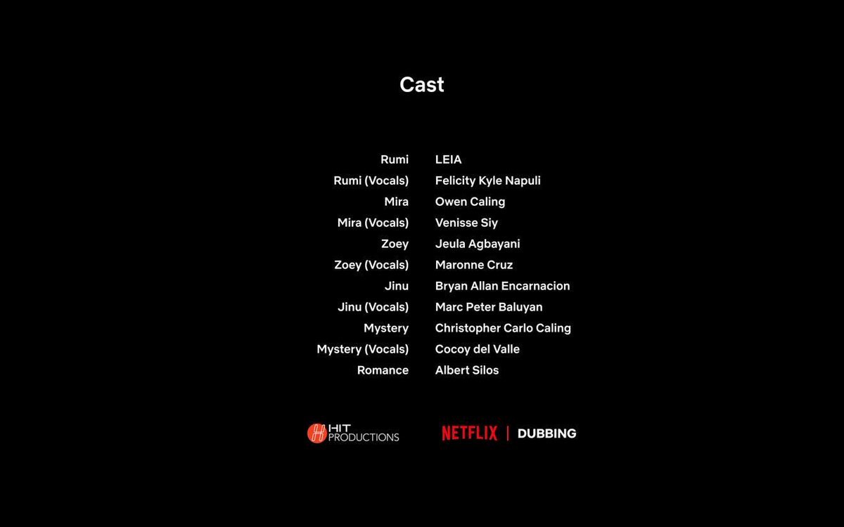 itsjoolaVO's tweet photo. I CAN FINALLY SAY IT!!

I'm the Tagalog Dialogue voice of Zoey in KPOP DEMON HUNTERS!!

And I get to share this character with the wonderful @maronnecruz who brought her Tagalog singing voice to life, and she did it perfectly!

Out now on Netflix!! https://t.co/Ukf0Gc1q9e