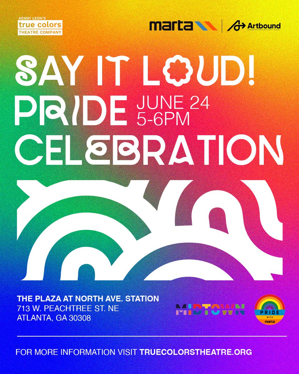 🎶 Celebrate Pride Month with live music and dynamic performances from Taloria Merricks, George Lovett, and Jason Jamal Ligon (as “Peaches”) on Tues., June 24, from 5–6 p.m.

📍 The Plaza at North Avenue Station
713 W Peachtree St NE, Atlanta

This free event is hosted in
