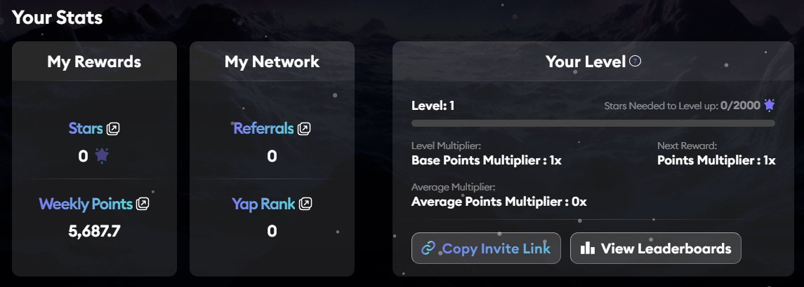 erxie0x's tweet photo. Just getting started on Yap! 🚀
5,687.7 weekly points and climbing 📈
Level 1, 0 referrals, and the grind begins.
Wanna be my first Referrals ?
Join > https://t.co/2Zj2Dz5fCU
Let’s see how far this goes! 🌟
#YapStats #Web3 #GrindTime https://t.co/KQFEyCsadP