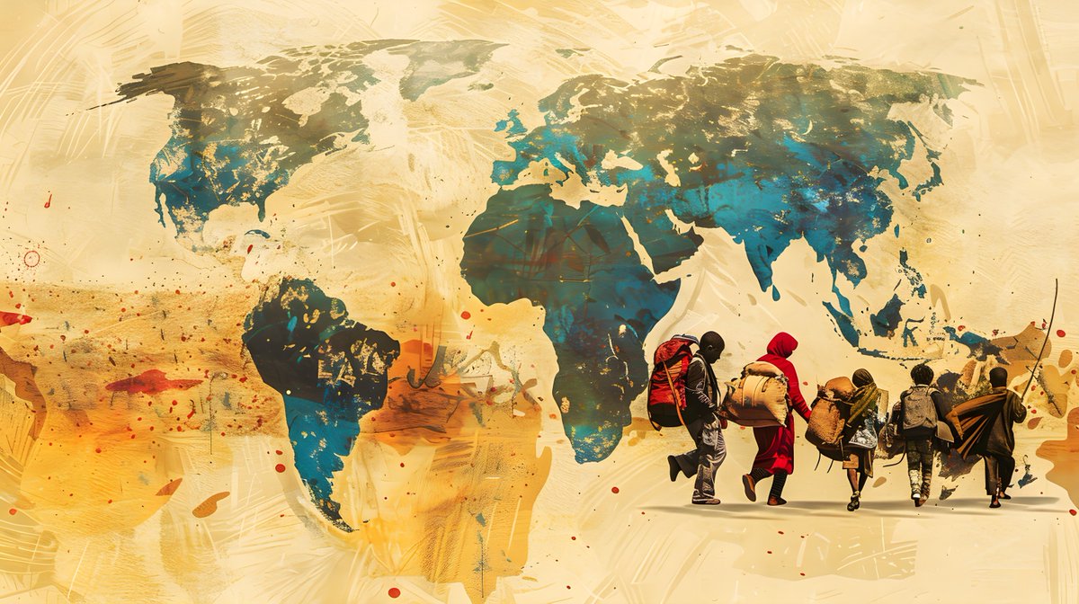 Our hearts are with all the people in the world seeking refuge. May they find a safe and welcome haven. We hope that someday they will be able to tell their stories. #WorldRefugeeDay.  press.purdue.edu/search-grid-vi…+