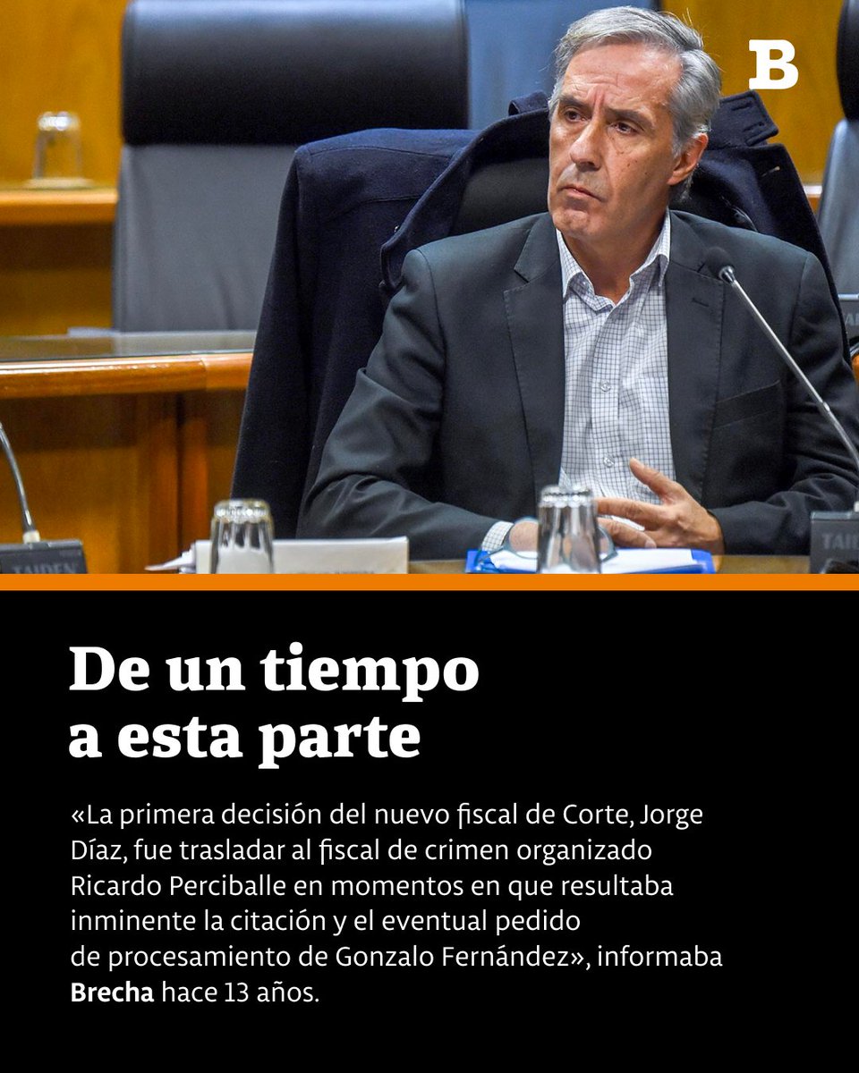 📰 De un tiempo a esta parte

El traslado de Ricardo Perciballe, primera medida de Jorge Díaz como fiscal de Corte.

🖋️ Betania Núñez
📸 Focouy, Dante Fernández

Lectura libre

brecha.uy/de-un-tiempo-a…