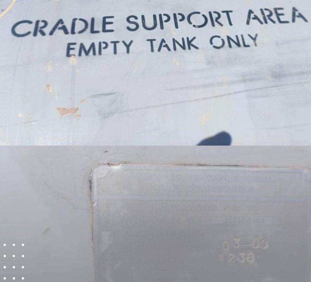 ahad_en's tweet image. Circulating news: The Popular Mobilization Forces reportedly find what they described as the fuel tank of an Israeli fighter jet in southwestern Nineveh.
#Iraq #PMF #Iraq_News