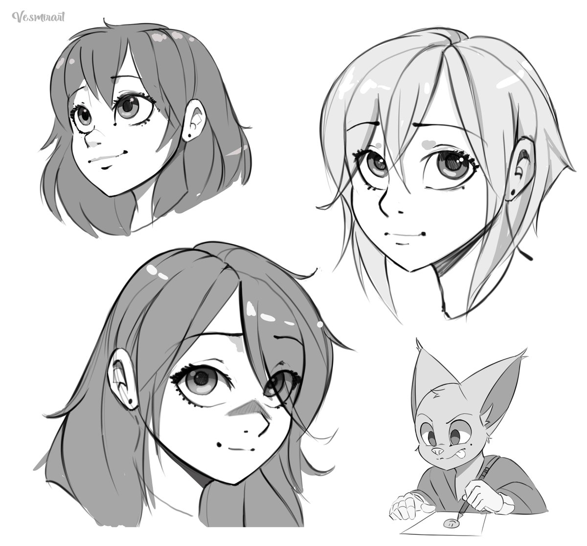 Vesmirart's tweet image. Practice practice practice
