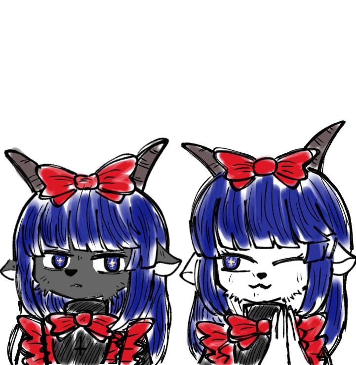 InkHony09's tweet image. Goat Mabel xd
#BLACKSOULS