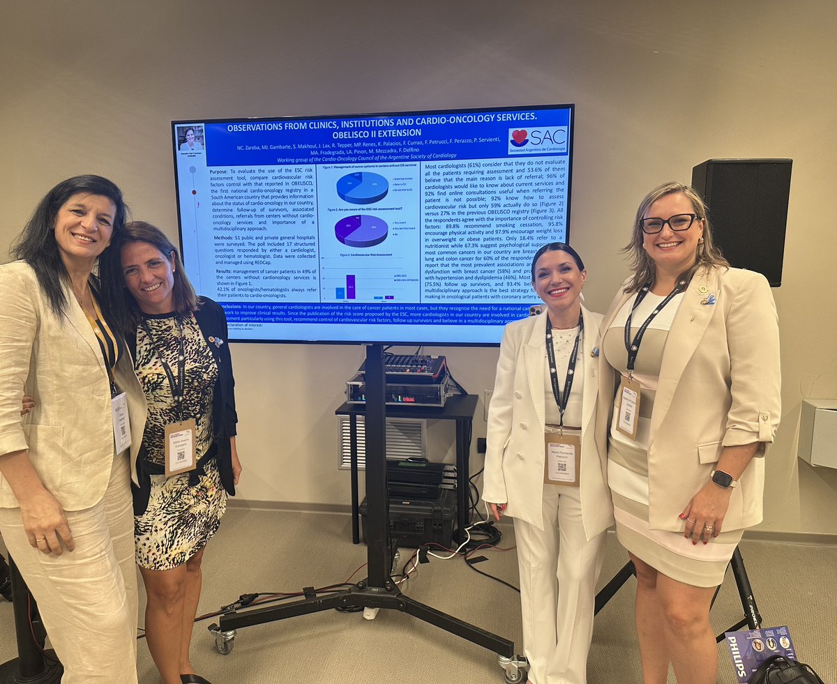 María Alejandra (@alefradegrada) on Twitter photo Nuestro <a href="/CardiOncoSAC/">Consejo de Cardio-Oncología SAC</a> representado en #ESCardioOnco2025 por las geniales <a href="/silviamakhoul/">Silvia Makhoul</a> <a href="/natalia_zareba/">Natalia Zareba</a> <a href="/gambarte_jimena/">maria jimena gambarte</a> <a href="/DraPetruccif/">DraPetraPetrucci</a>
Un verdadero ejemplo de trabajo en equipo 🙌❤️
Orgullosa de ustedes! Nuestro <a href="/CardiOncoSAC/">Consejo de Cardio-Oncología SAC</a> representado en #ESCardioOnco2025 por las geniales <a href="/silviamakhoul/">Silvia Makhoul</a> <a href="/natalia_zareba/">Natalia Zareba</a> <a href="/gambarte_jimena/">maria jimena gambarte</a> <a href="/DraPetruccif/">DraPetraPetrucci</a>
Un verdadero ejemplo de trabajo en equipo 🙌❤️
Orgullosa de ustedes!