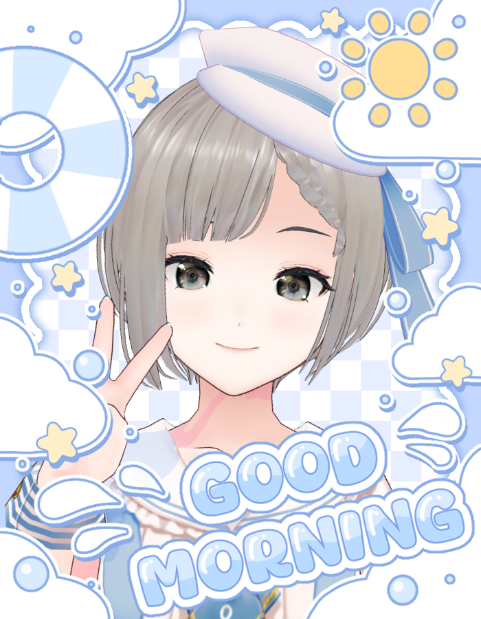 はいもちもーにん☾ ໋♬

昨日はTRINEコラボありがとうございました！
ほんとに30分で終わったわね💦続編もまたやるよ✨
さて30日連続歌みたショートチャレンジも21日目！19時にあがるので要checkだよ❣️

#おはようVtuber #この夏あなたの思い出になる灰音ちゃん