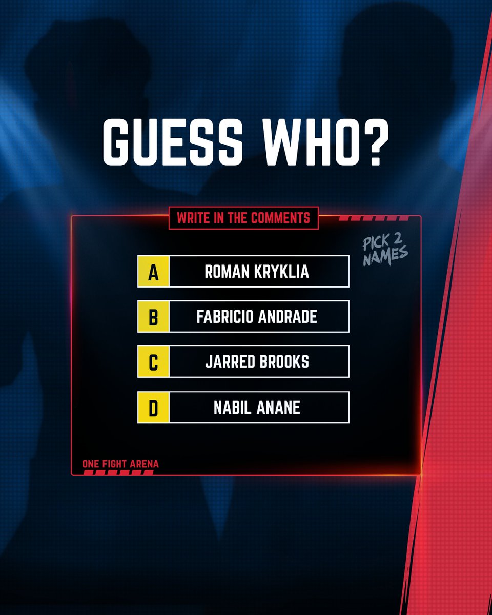 A new season is just around the corner! We’re adding 3 new athletes — 1 will remain a surprise, but you can try to guess the other 2!

How to Enter:
• Pick two names from the list below.
• Drop your guess with your picks in order (first name is your top choice) + your in-game