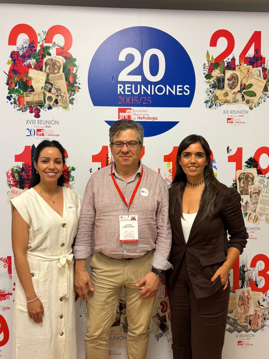 NefroGetafe (@nefrogetafe) on Twitter photo <a href="/NefroGetafe/">NefroGetafe</a> presente en la reunión de la SOMANE 25 . Felicidades a <a href="/SOMANEorg/">Sociedad Madrileña de Nefrología (SOMANE)</a>
🎉🎉🎉🎊🎊🎊 <a href="/J_MARTINSM/">Judith Martins</a> <a href="/alfonso_cu41154/">Alfonso Cubas</a> <a href="/korinapena1/">Korina Peña</a> <a href="/NefroGetafe/">NefroGetafe</a> presente en la reunión de la SOMANE 25 . Felicidades a <a href="/SOMANEorg/">Sociedad Madrileña de Nefrología (SOMANE)</a>
🎉🎉🎉🎊🎊🎊 <a href="/J_MARTINSM/">Judith Martins</a> <a href="/alfonso_cu41154/">Alfonso Cubas</a> <a href="/korinapena1/">Korina Peña</a>