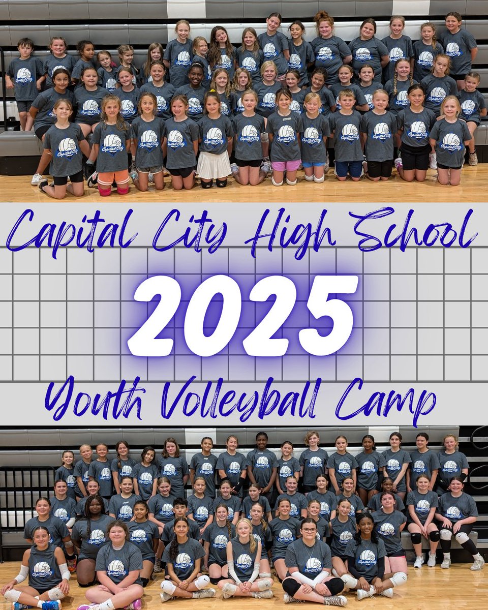 🏐The 2025 CCHS Volleyball Youth Camp has concluded and the young volleyball players in our community never cease to amaze us! We hope our campers had as much fun as we did and we cannot wait to see them at our games this season!🏐