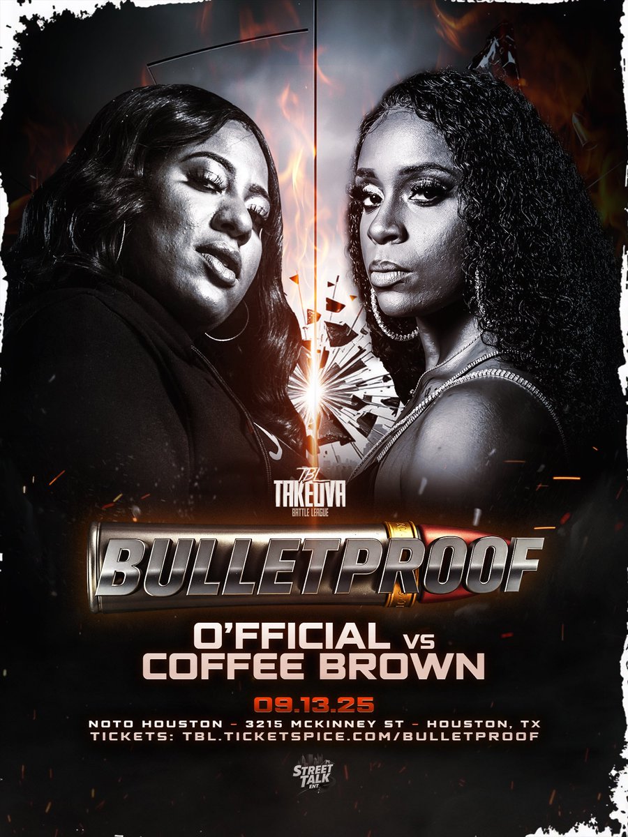 IG @itsyulovecoffee (@itsyulovecoffee) on Twitter photo We not on NOME…. CAUSE WE ON #BULLETPROOF 🔫 💥
Coffee vs <a href="/OfficialRealRap/">GOAT’fficial</a>
09.13.25
HTX 📍
#BIGSTAGECOFFEE WE FINALLY HERE!!! We not on NOME…. CAUSE WE ON #BULLETPROOF 🔫 💥
Coffee vs <a href="/OfficialRealRap/">GOAT’fficial</a>
09.13.25
HTX 📍
#BIGSTAGECOFFEE WE FINALLY HERE!!!