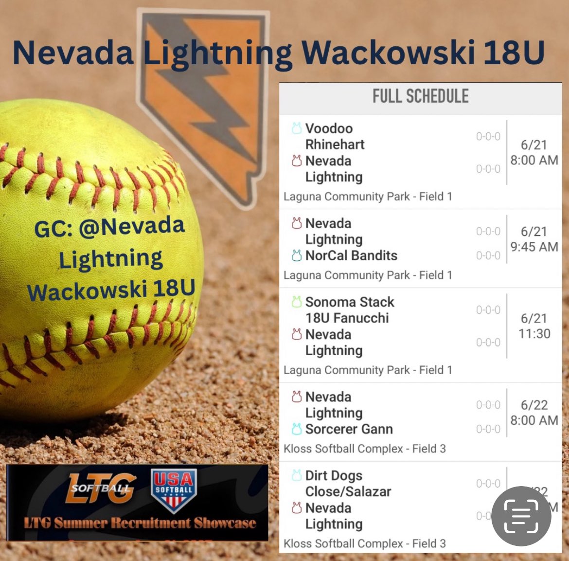 Pumped for our girls to showcase their skills in front of so many great Coaches at the LTG summer Recruitment Showcase! <a href="/BroncoSportsSB/">Boise State Softball</a> <a href="/ACU_Softball/">ACU Softball</a> <a href="/ASUSoftball/">Sun Devil Softball</a> <a href="/CSUB_Softball/">Bakersfield Softball</a> <a href="/CBUSoftball/">California Baptist Softball</a> <a href="/dominican_sb/">Dominican Softball</a> <a href="/IdahoStateSB/">Idaho State Softball</a> <a href="/LBSUSoftball/">LBSU Softball</a> <a href="/CalSB/">Cal Softball</a> <a href="/NDSUsoftball/">NDSU Softball</a> <a href="/psuviksSB/">Portland State Softball</a> <a href="/SacStSoftball/">Sacramento State Softball</a>