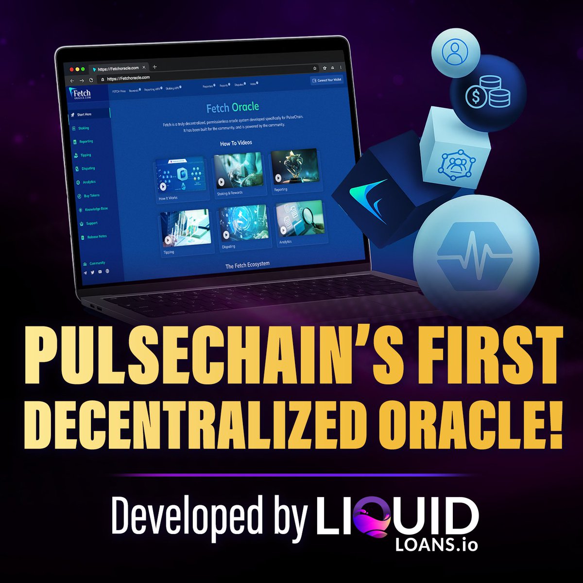 Don’t fade THIS 
@FetchOracle has been LIVE — quietly powering #PulseChain

✅ First decentralized oracle
✅ Real-time data feeds
✅ Built by Liquid Loans
✅ Open for anyone to tap in

This is infrastructure.
This is DeFi that works.