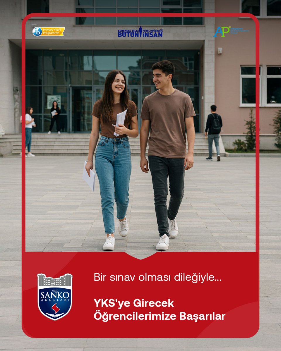 Uzun bir hazırlık sürecinin ardından geldiğiniz bu önemli eşikte, bilgi birikiminize, emeğinize ve soğukkanlılığınıza güveniyoruz.

İki şık arasında tereddütsüz kararlar verdiğiniz, zamanı verimli kullandığınız, öğrendiklerinizi en iyi şekilde yansıttığınız bir sınav süreci