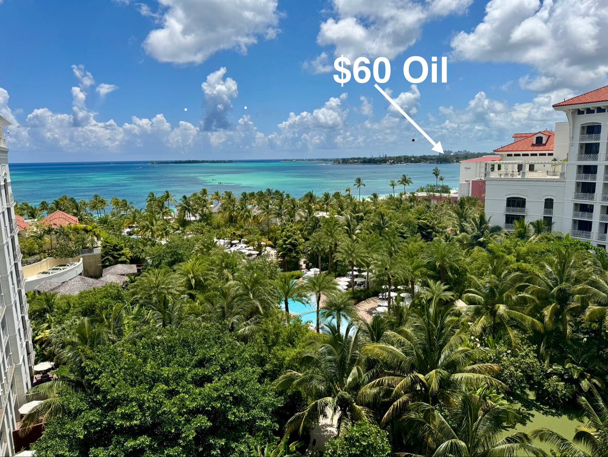 EvilEnPEmpire's tweet image. “Why didn’t we do Atlantis this year Dad?”
“Because oil’s $75/bbl, son”