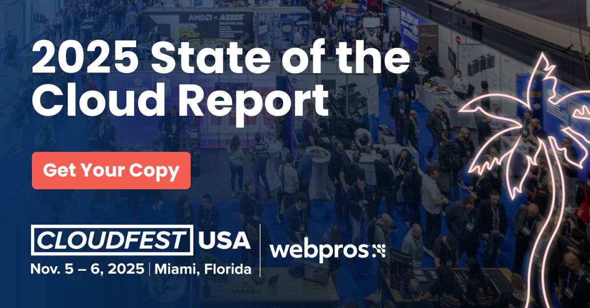 The cloud isn’t just evolving—it’s accelerating.

The new State of the Cloud Report from <a href="/CloudFest/">CloudFest</a> dives into trends driving the industry—AI infra, edge, energy, sovereignty &amp; more.

Get insights and real-world takeaways for 2025:
 cloudfest.com/usa/state-of-t…

#CloudComputing