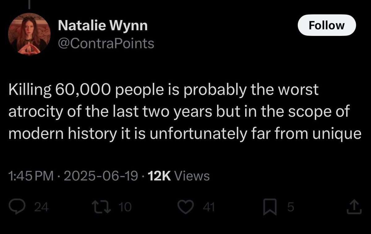 1) Six atomic bombs worth of explosives have been dropped on an area both smaller and more populated than Hiroshima. The death toll is an undercount

2) You have to go back to Vietnam to find an equivalent atrocity carried out by the U.S. empire. That’s 50 years, not 2.