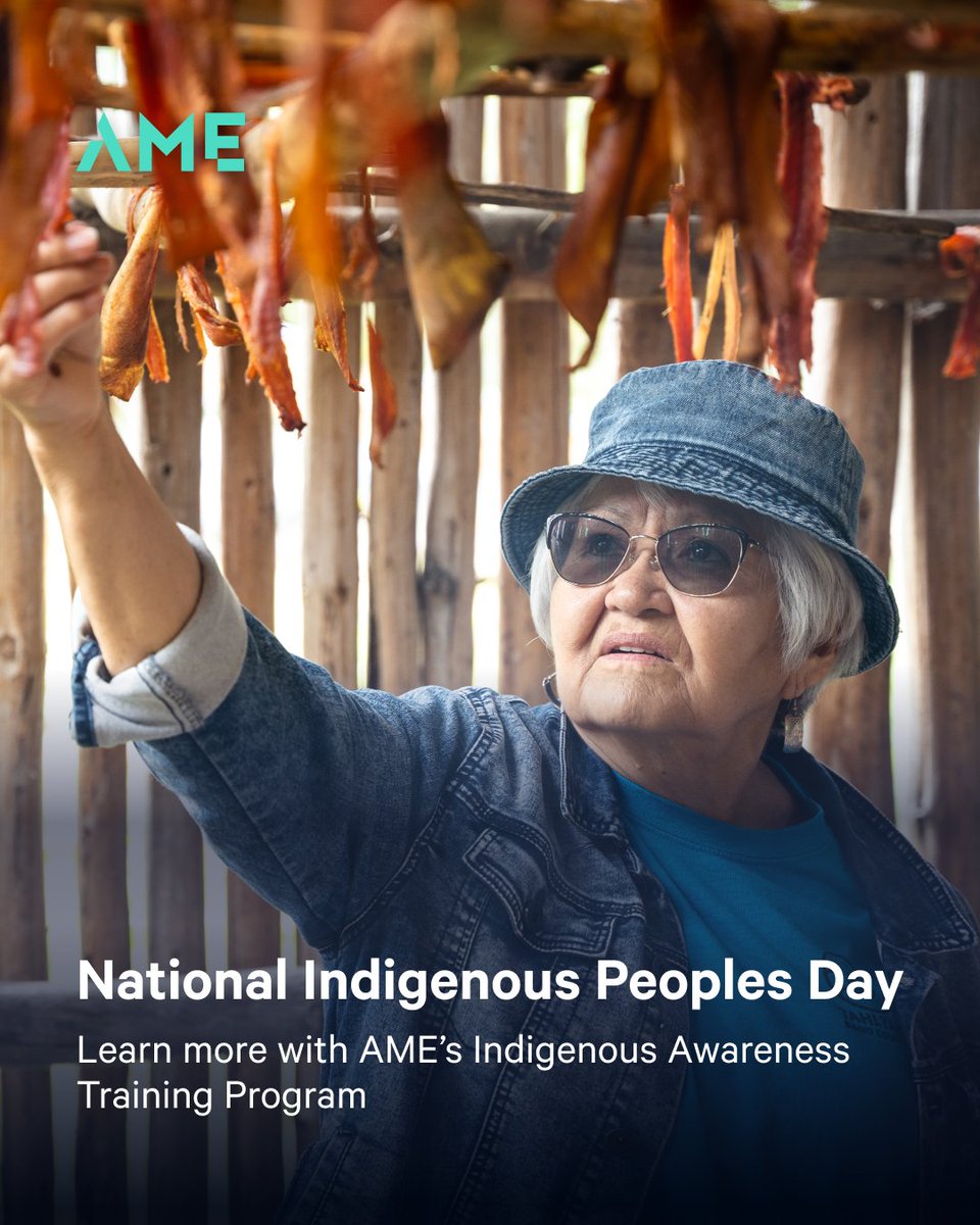 AME_BC's tweet image. June 21 is National Indigenous Peoples Day, a time to recognize and honour the history, cultures, and contributions of First Nations, Inuit, and Métis peoples across Canada. As mineral explorers working on Indigenous territories in BC, it is vital we understand this history and…