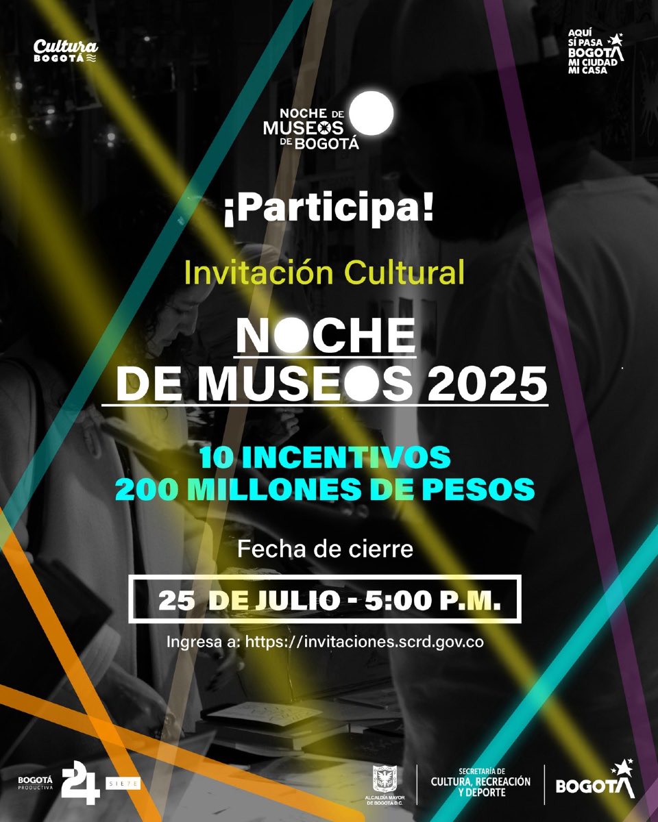 Secretaría de Cultura de Bogotá tweet media