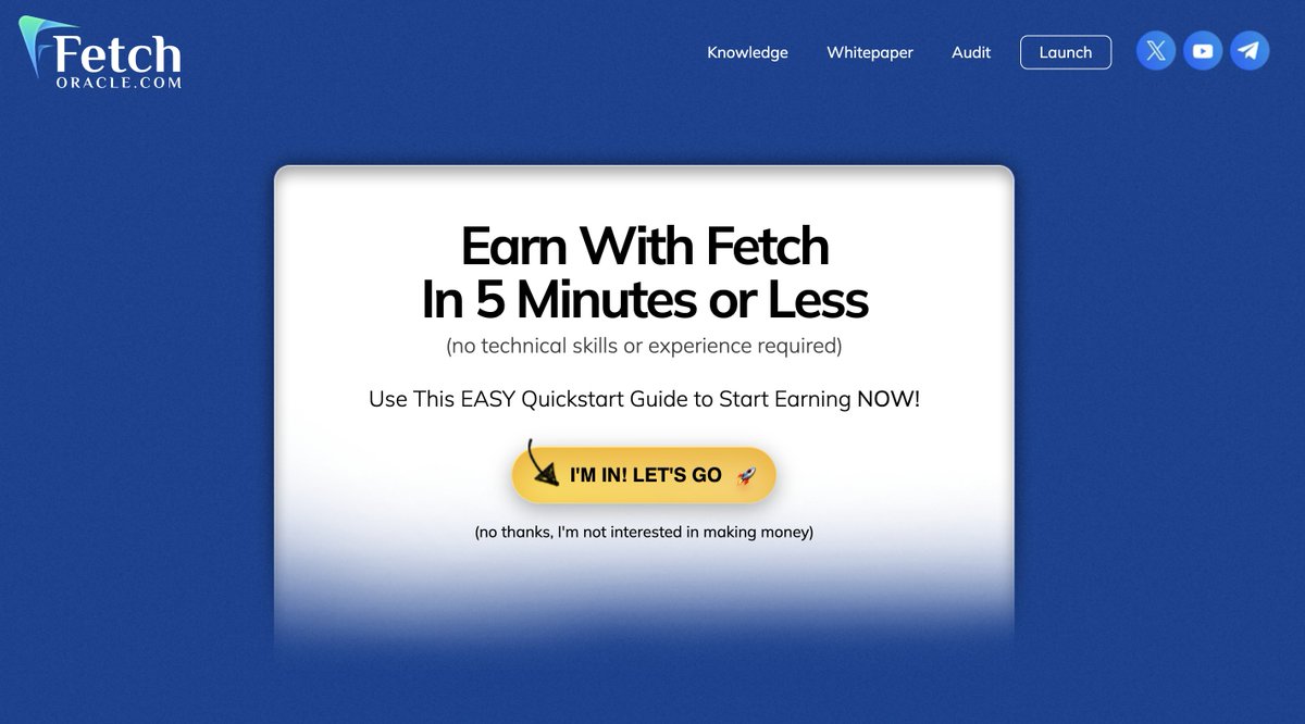 🧠 Learn how it works 
fetchoracle.com/quick-start