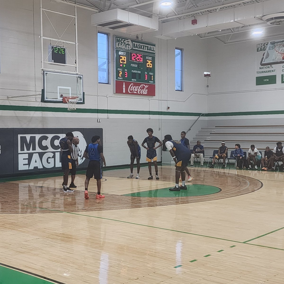 Clarence Weatherspoon (@ccoachspoon) on Twitter photo Morning session games underway at <a href="/MCCEaglesBBALL/">MCCEaglesBBALL</a>, McLaurin vs Morton and West Lowndes vs SE Lauderdale. Morning session games underway at <a href="/MCCEaglesBBALL/">MCCEaglesBBALL</a>, McLaurin vs Morton and West Lowndes vs SE Lauderdale.